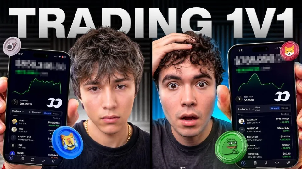 I Challenged A Pro Memecoin Trader (Who Won?)